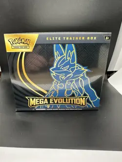 Pokemon Mega Evolution Lucario ETB Elite Trainer Box Sealed (In Hand) NEW - Image 1