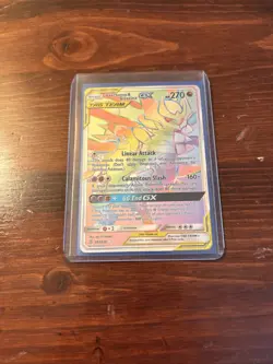 Pokemon Card Garchomp and Giratina GX (247/236) Rainbow Rare Unified Minds - Image 1
