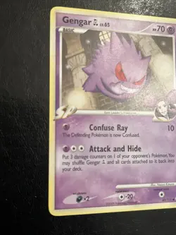 Pokemon TCG Gengar GL 40/111 Rising Rivals LP - Image 2