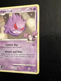 Pokemon TCG Gengar GL 40/111 Rising Rivals LP - Image 3