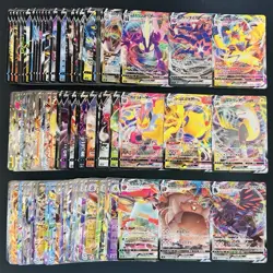 100 ex V Vmax RR RRR Holo Full Arts Lot Set Pokemon Japanese Cards T536 - Image 1