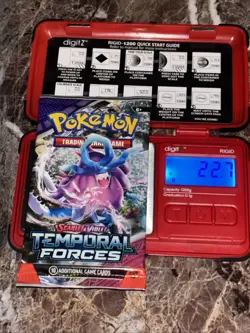 Heavy! 22.7g Pokemon TEMPORAL FORCES Booster Pack Factory Sealed New - Image 1
