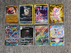 Pokemon 8 Card Lot: Illustration Rare, Promo, Ultra Rare, Hyper Rare, Holo Rare - Image 1