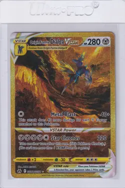 Origin Forme Dialga VSTAR (Secret) GG68/GG70 Crown Zenith: Galarian Gallery Holo - Image 1