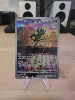 Teal Mask Ogerpon SVP 123 Pokemon S&V Twilight Masquerade ETB Promo NM - Image 1