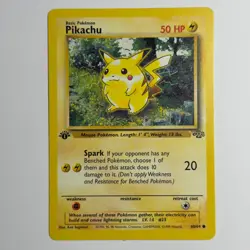 Pokemon TCG Pikachu 1st Edition Jungle #60/64 WotC Vintage 1999 Common - Image 1