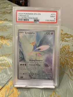 2024 Pokemon SV PSA Lot Of 4 Illustration Rare Cresselia Riolu Gulpin PSA 9 - Image 2