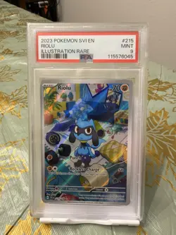 2024 Pokemon SV PSA Lot Of 4 Illustration Rare Cresselia Riolu Gulpin PSA 9 - Image 4