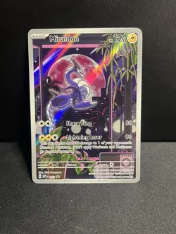 Miraidon SVP013 Scarlet & Violet Black Star Promo Full Art Pokemon NOT SEALED! - Image 1