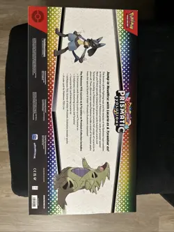 Pokemon Prismatic Evolutions Lucario Ex Sam’s Collection - Image 2