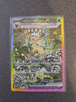 Leafeon ex 144/131 Prismatic Evolutions SIR ALT ART Rare Pokemon TCG 💎 MINT - Image 1