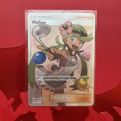 2017 Pokemon Mallow ultra rare (Full Art) Sun & Moon Guardians Rising #145/145 - Image 1