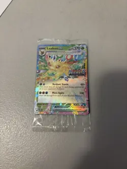 Leafeon ex 006/131 Prismatic Evolutions Stamped Promo Pokemon TCG SEALED - Image 1