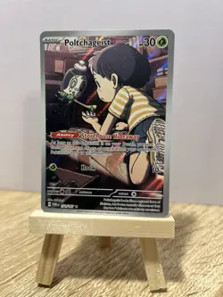 Pokemon TCG Poltchageist 171/167 Illustration Rare Twilight Masquerade - Image 1