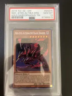 2019 Yu-Gi-Oh! Red-Eyes Alternative Black Dragon TN19-EN005 PSA 10 - Image 1