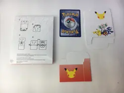 McDonald's Charmander 9/25 Non Holo Pokemon 25th Anniversary Promo Card & Extras - Image 3