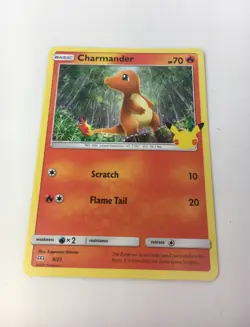 McDonald's Charmander 9/25 Non Holo Pokemon 25th Anniversary Promo Card & Extras - Image 5