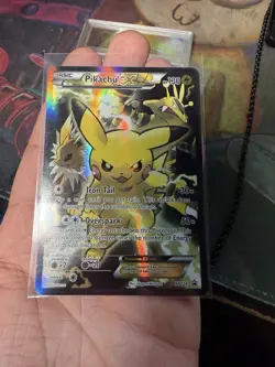 Pokemon Pikachu TCG EX XY124 Full Art Promo Card - Image 1