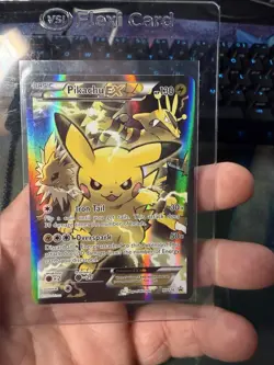 Pokemon Pikachu TCG EX XY124 Full Art Promo Card - Image 2