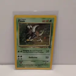 Pinsir 9/64 Holo Pokemon Card Base Set Jungle 1999 MP/HP - Image 1