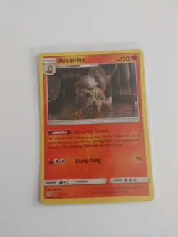 Arcanine 6/18 Detective Pikachu Holo Rare NM Pokemon Card - Image 1