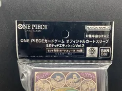 Jewelry Bonney 70 Sleeves Official Card Sleeves ONE PIECE Limited Card Bandai - Image 2