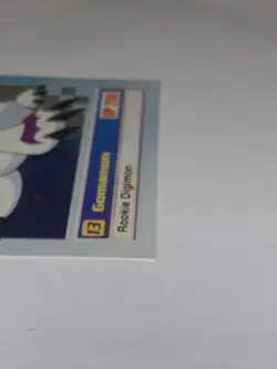Digimon Monster Holo Card 16 of 34 ~ Gomamon DP 250 Rookie Digimon #13 - Image 4