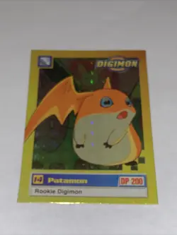 Patamon Digimon Digital Monsters 1999 Trading Card Bandai 17 Of 34 Holo - Image 1