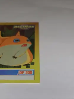 Patamon Digimon Digital Monsters 1999 Trading Card Bandai 17 Of 34 Holo - Image 2