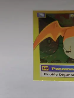 Patamon Digimon Digital Monsters 1999 Trading Card Bandai 17 Of 34 Holo - Image 3