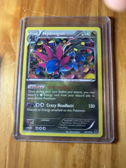 Hydreigon 74/119 Holo Rare XY Phantom Forces Pokemon Card - Image 1