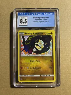 Pokemon Shining Rayquaza Holo Rare Card 56/73 Shining Legends TCG CCG - Image 1
