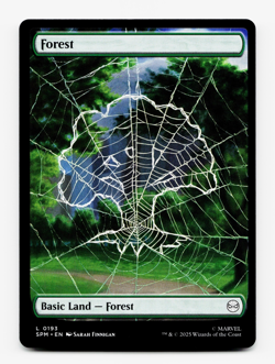 Forest (193) (Full Art) - [Marvel's Spider-Man] MTG NM/M 🌳 - Image 3