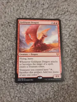 Mtg Goldspan Dragon Kaldheim - Image 1