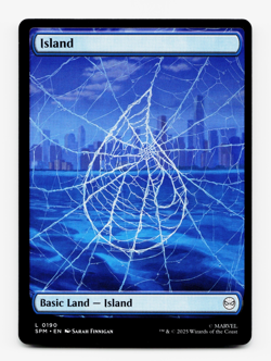 Island (190) (Full Art) - [Marvel's Spider-Man] MTG NM/M 💧 *Ships Now!* - Image 3