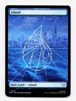 Island (190) (Full Art) - [Marvel's Spider-Man] MTG NM/M 💧 *Ships Now!* - Image 5