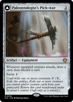 NM Paleontologist's Pick-Axe, MTG, LCI Commander, Magic the Gathering, 16 - Image 1