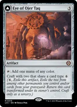 NM Eye of Ojer Taq, MTG, LCI Commander, Magic the Gathering, 15 - Image 1