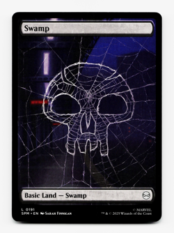 Swamp (191) (Full Art) - [Marvel's Spider-Man] MTG NM/M 💀 - Image 1