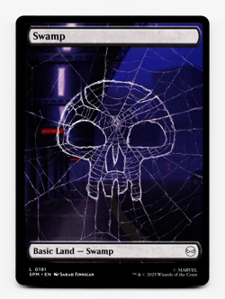 Swamp (191) (Full Art) - [Marvel's Spider-Man] MTG NM/M 💀 - Image 3