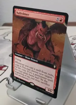 Nalfeshnee (Extended Art) Commander Legends CLB Regular #632 MTG Near Mint Rare - Image 2