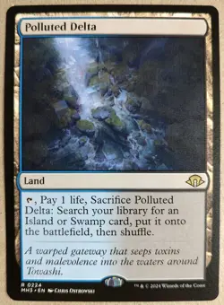 Polluted Delta - Modern Horizons 3 (MH3) - Rare Regular-NM- Free Shipping - MTG - Image 1