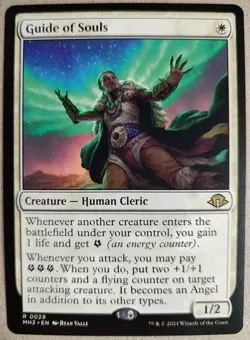 Guide of Souls - Modern Horizons 3 (MH3) - Rare Regular -NM- Free Shipping - MTG - Image 1