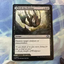 MTG / Fell The Profane / Nm & Never Played - Image 1