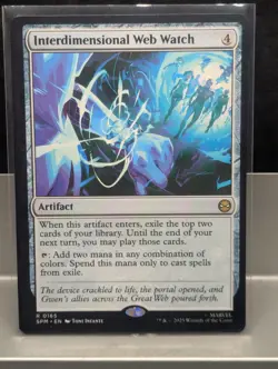 Interdimensional Web Watch X1 NM Marvel's Spider Man MTG - Image 1