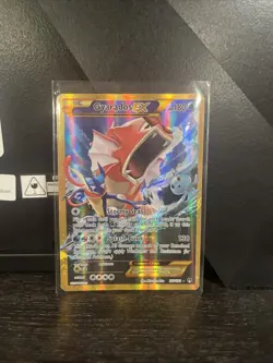 Pokemon TCG Gyarados EX 123/122 XY Breakpoint Secret Rare MP - Image 1