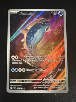 Dondozo 207/198 Pokemon Scarlet & Violet Illustration Rare Full Art Holo NM - Image 1