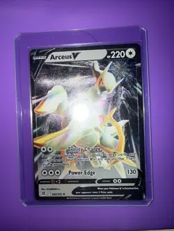 Arceus VSTAR & Arceus V (Metal Cards) 123/172 122/172 Pokemon Misc. Promo Rare - Image 1