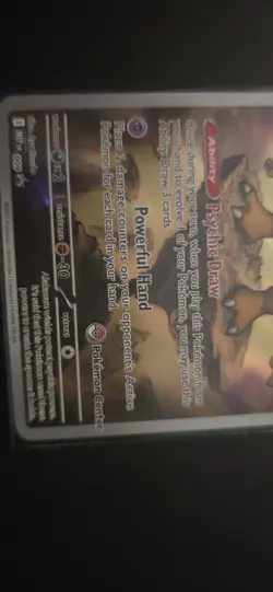 Pokemon Center Stamped Alakazam 009 Pokemon Mega Evolutions - ETB Promo Sealed - Image 2