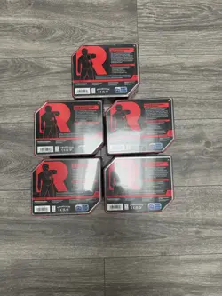 Pokemon Team Rocket Tin Case Factory Sealed (X5) - IN HAND READY TO SHIP - Image 3